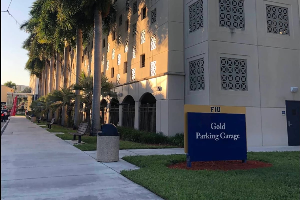 The Gold Parking Garage at FIU
